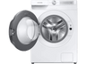 Lavadora carga frontal - Samsung WW90T634DLH/S6, 9kg, 1400 rpm, 22 programas, EcoBubble™, Autodosificación, Blanco