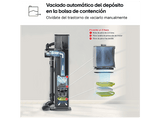 Aspirador escoba - LG A9T-PRIME1C, 260W de succión, sistema de autovaciado y sistema de compresión de polvo, 4 h, Beige
