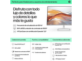 Monitor - HP 527sf, 27, Full HD, 5 ms, Tasa refresco 100 Hz, Panel IPS, Inclinación ajustable, HDMI doble