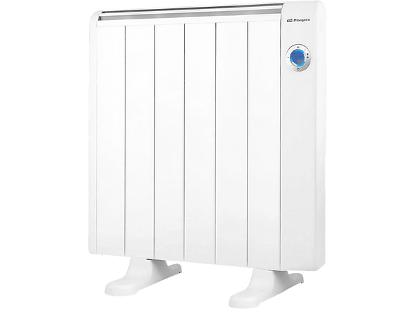 Emisor térmico - Orbegozo RRW 1000, 1000 W, 6 elementos, 3 niveles, De 7°C a 35°C, Wi-Fi, Blanco