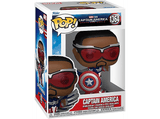 Figura Funko Pop! - Captain America: Brave New World. Captain America, Vinilo, 10 cm