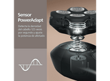 Afeitadora - Philips Head Shaver Pro 5000 Series HS5980/15, Cabezales flexibles 360º, Power Adapt, Autonomía de 60 min, Uso Seco y Húmedo, Negro