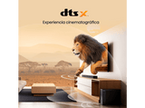 Barra de sonido - Hisense HS2100, Bluetooth 5.3 , DTS X, 6 EQ Modes, 240 W, Negro