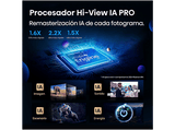 TV Mini LED 75 - Hisense 75U7Q PRO, UHD 4K, 165 Hz, Sonido 2.1.2, Quantum Dot, Sensor de Luz IA, Negro