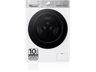 Lavadora secadora - LG F4DR9513A2W, 13 Kg / 7 Kg, 1400 rpm, 14 programas, AI Direct Drive™, TurboWash™360, Autodosificación, Blanco