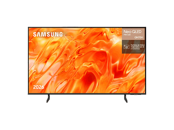 TV Neo QLED 55" - Samsung TQ55QN70HAUXXC, UHD 4K, NQ4 AI Gen1, Smart TV, Full AI, Wifi, Negro