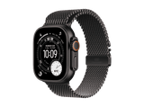 Apple Watch Ultra 3 (2025), GPS+CEL, 49 mm, Caja de Titanio Negro, Correa Titanium Milanese Loop Negro, M, Calidad del sueño, Via satélite