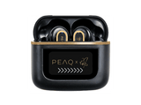 Auriculares True Wireless - PEAQ PTW-5000-RW, 32h Autonomía, Cancelación de Ruido, Bluetooth, Negro
