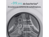 Lavadora carga frontal - Candy BR 412BL8-S, ProWash 500, 12 kg, 1400 rpm, 16 Programas, Motor Inverter, Wi-Fi, Blanco