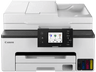 Impresora multifunción - Canon Maxify GX1050, Depósito de tinta rellenable, 15 ppm, Wi-Fi, Ethernet, impresión, copia, escaneo y nube, Blanco