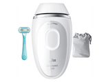Depiladora IPL - Braun Luz pulsada Silk·expert Mini, PL1114, Depilación en casa,
