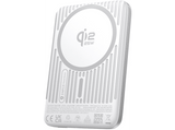 Powerbank - Baseus Picogo Air AM71, 5000 mAh, 22,5W, Carga inalámbrica 15W, USB-C, Ultrafina, Certificado CCC, Plata Frost