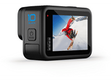 Cámara deportiva - GoPro Hero 10 Black, 5.3K60, 23 MP, SuperFoto, HDR, HyperSmooth 4.0, Sumergible 10m, Negro