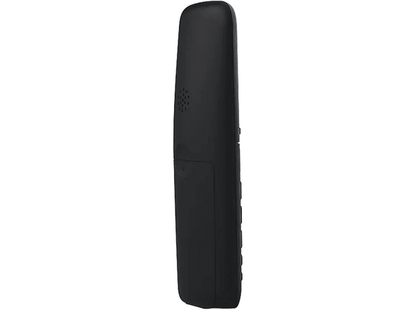 Teléfono - Panasonic KX-TGU110, Pantalla Retroiluminada, Botones Grandes, Compatible con Audífonos, Negro