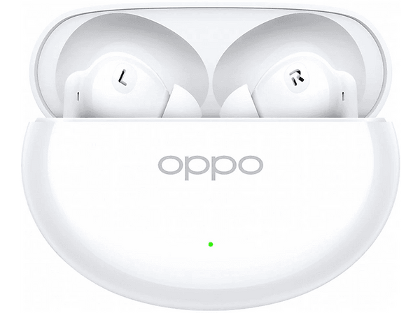 Auriculares True Wireless - OPPO Enco Air 4, 43 h Autonomía, Cancelación de Ruido, IP55, Blanco sedoso
