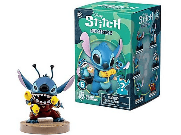 Figura - Sherwood Lilo & Stitch Hero Box Fun Series,  Caja Sorpresa, 8 cm, Vinilo