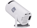Mini proyector - NK TV340067, 1080x720, Sistema Operativo Android, 120 lm, Entrada HDMI y USB, 47W, Blanco