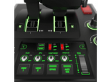 Simulador de vuelo - Turtle Beach VelocityOne Flightdeck, Flight Touch Display y HUD OLED, Personalización extrema de controles, Negro