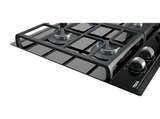 Placa de gas - Teka GZC 64300 XB, 4 zonas, 60 cm, Gas Butano, Autoignición, 60 cm, Negro