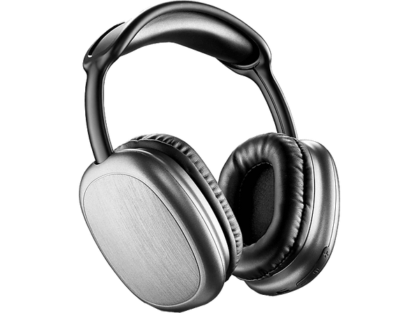 Auriculares inalámbricos - Music Sound Maxi 2, Autonomía 22h, Micrófono integrado, Tiempo carga 1.5h, Negro