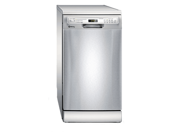 Lavavajillas - Balay 3VN4030IA, 10 servicios, 4 programas, 45 cm, Antihuellas, Display LED, Inox