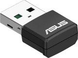 Adaptador Wi-Fi USB - Asus USB-AX55 Nano, 1800 Mbit/s, Seguridad WPA3, Negro
