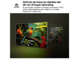 TV QNED 75 - LG 75QNED82A6B, UHD 4K, Procesador Inteligente α7 AI Processor 4K Gen8, Smart TV, DVB-T2 (H.265), Ashed Blue
