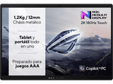 Portátil gaming - ASUS ROG Flow Z13 GZ302EA-RU008W Copilot+ PC, 13.4 2.5K, AMD Ryzen™ Al Max+ 395, 32GB RAM, 1TB SSD, AMD Radeon™ 8060S, W11 H
