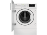 Lavadora secadora - Beko HITV 8734 B0BTR, 8 kg / 5 kg, 1400 rpm, Motor ProSmart™ Inverter, Encastrable, C/D, Blanco