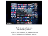 TV QLED 75 - Haier H75S80FUX S80F Series, Smart TV (Google TV), HDR 4K, Direct LED, Dolby Audio, Dbx-tv, Negro