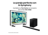 TV QLED 43 - Samsung The Frame TQ43LS03FAUXXC, QLED 4K, Procesador NQ4 AI Gen2 , Smart TV, Negro