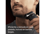 Afeitadora - Braun Afeitadora eléctrica Series 9 Sport 9150cc, Centro de carga y limpieza SmartCare 5 en 1, Wet&Dry, Autonomía 60 min, Negra