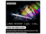 Mini proyector - Hisense C2, Láser Tricolor, Dolby Vision, IA Upscaling, Hasta 300, Gris metalizado