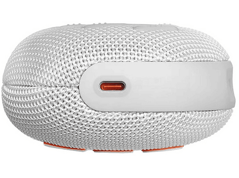 Altavoz inalámbrico - JBL Clip 5, 7 W, Bluetooth, 12 h Autonomía, Resistente al Agua, Wireless, White