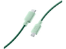 Cable USB - CellularLine Stylecolor, Conector de Lightning a  USB - C, 1 m, Verde