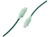 Cable USB - CellularLine Stylecolor, Conector de Lightning a  USB - C, 1 m, Verde