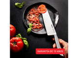 Juego de cuchillos - Tefal Precision, Set de 3 cuchillos, Chef 20 cm, Multiusos 12 cm, Pelador 9 cm, Afilado excepcional, Acero inoxidable