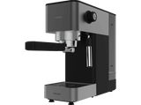 Cafetera express - Cecotec Cafelizzia 690 Grey, 20 bares, 1230-1465 W, Thermoblock, Vaporizador, 1,5 L, Gris