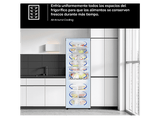 Frigorífico combi - Samsung Bespoke AI RB34C775CB1/EF, Total No Frost, 185.3 cm, 344 l, Grafito