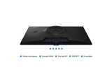 Monitor gaming - Samsung Odyssey OLED G6 LS27HG612SUXEN, 27  WQHD, 240 Hz, 0.03 ms, QD-OLED, Altura ajustable, Sin Reflejos, Negro