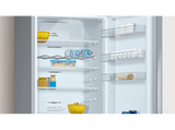 Frigorífico combi - Balay 3KFE763XI, No Frost, 203 cm, 366 l, Cajón Extra Fresh, Iluminación LED, Inox