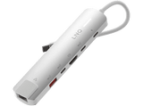 Hub - Linq ProConnect 6in1, Carga Ultra rápida de 140 W, Blanco