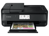 Impresora multifunción tinta - Canon PIXMA TS9550a, Negro y Color, Pantalla LCD, A3, ADF 20 hojas, Conectividad inalámbrica y Ethernet, Negro