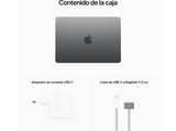 Apple MacBook Air (2022) MLXW3Y/A, 13.6 Retina, Chip M2 Apple, CPU de 8 núcleos, GPU de 8 núcleos, 8GB RAM, 256GB de SSD, USB-C 70W, Gris espacial