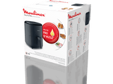 Freidora de aire - Moulinex Easy Fry Max EZ245B, 1500 W, 5 L, 200 °C, 10 Programas, Tecnología Extra-Crisp, Temporizador, Panel Táctil LCD, Negro