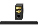Barra de sonido - LG S80TY, Bluetooth, 480 W, 3.1.3 canales con subwoofer, Dolby Atmos y DTS, Negro