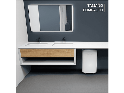 Deshumidificador - Rowenta Extreme Dry Compact DH5260, 16 l/día,  Depósito 3 l, Superficie 40 m², Silencioso, Blanco