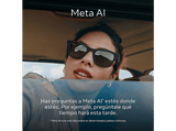 Gafas IA - Ray-Ban Meta, Skyler, Negro brillante, Transitions® transparente, Azul cerúleo