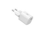 Cargador de pared - ISY IWC-4020-2, Power Delivery 20W, Compatibilidad Universal, USB-C, Tamaño Pequeño, Blanco