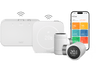 Termostato - tado X (2.ª generación): kit de inicio con 2 termostatos inteligentes para radiador, Inalámbrico, Control habitaciones múltiples, Blanco
